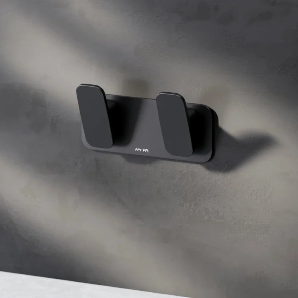 Крючок для ванной Am.Pm Inspire 2.0 двойной A50A35622 (детальная фотография), металлические