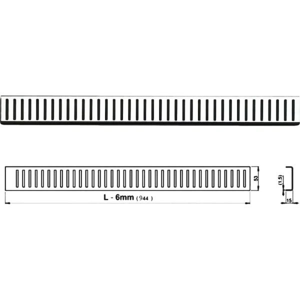 Схема (детальная фотография), для монтажа в пол