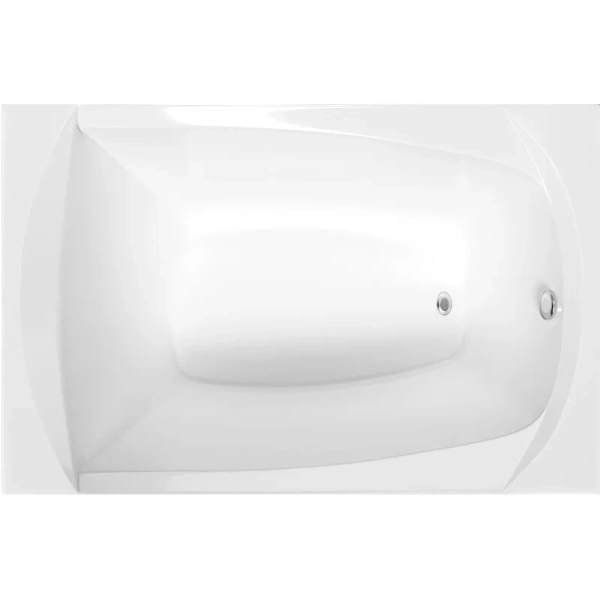 Ванна акриловая 1MarKa Elegance 01эл1470кп, 140 x 70 см, цвет белый (детальная фотография), без гидромассажа