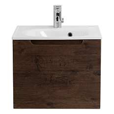 Тумба под раковину подвесная BelBagno Etna 50 см rovere moro