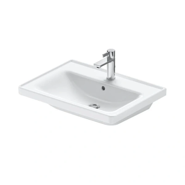 Раковина Duravit D-Neo 65 см белая 2367650000 (детальная фотография)