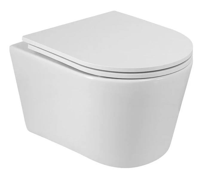 Унитаз подвесной Cezares Liner со смывом Торнадо CZR-38083-49-TH-TOR/SC (детальная фотография)