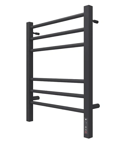 Полотенцесушитель электрический Terminus Сицилия П6 450x600 черный матовый - фото 2
