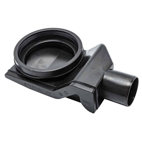 Душевой лоток Pestan Confluo Slim Line 75 см хром матовый 13100034 (детальная фотография), для монтажа в пол