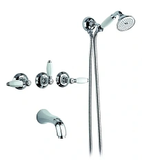 Смеситель для ванны, ручка 31 Ceramic, Nicolazzi Monterosa 1803