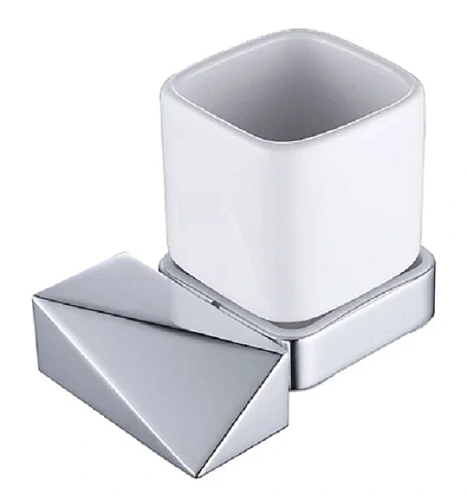 Стакан для ванной Boheme New Venturo хром - фото 1