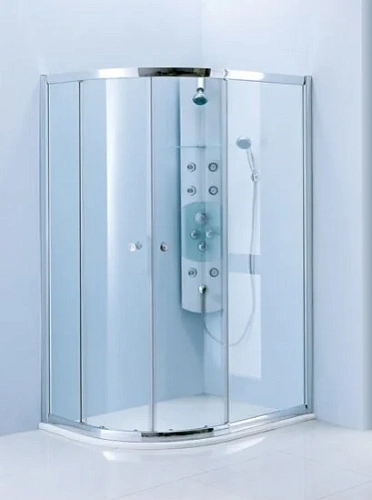 Душевой уголок Cezares Anima 120x90 см стекло прозрачное левый - фото 2