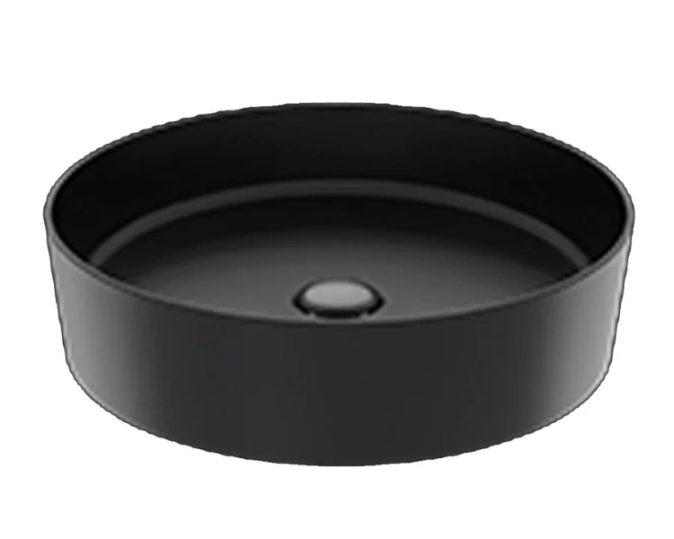 Раковина Creavit Loop 45 см черная LP145-00SM00E-0000 (детальная фотография)