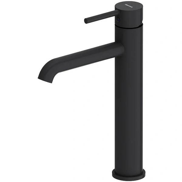 Смеситель для раковины Damixa Scandinavian Pure высокий, чёрный 360250300 (детальная фотография)