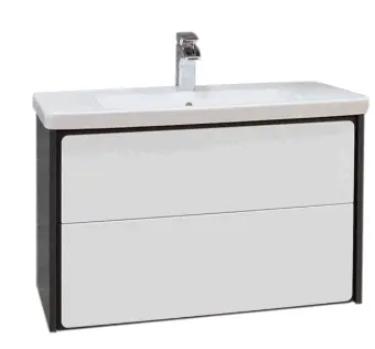 Тумба с раковиной подвесная Roca Ronda ZRU9302964 70 см 2 выдвижных ящика (детальная фотография)