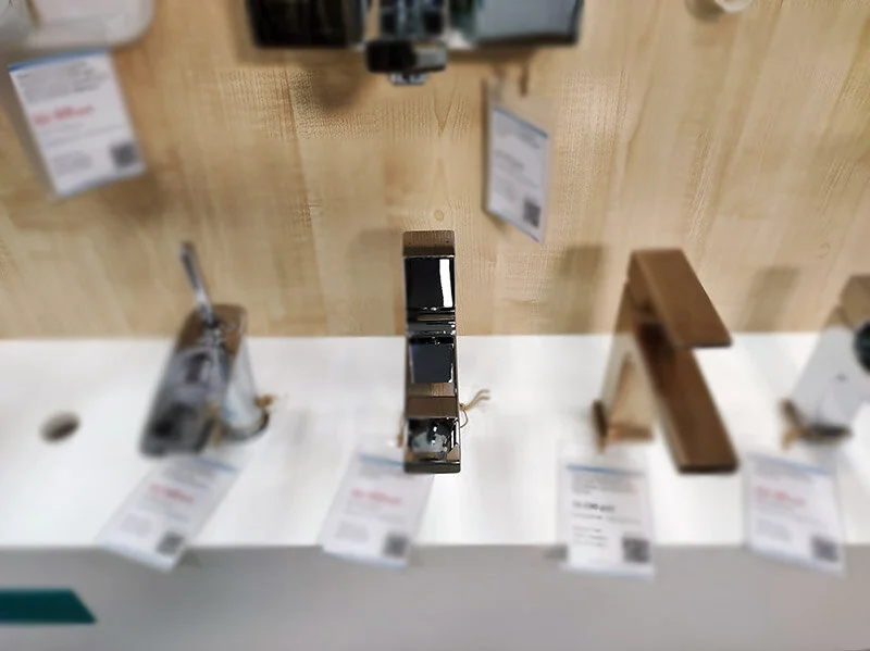 Смеситель для раковины Hansgrohe Metropol хром 32571000 (детальная фотография), однорычажные, двухрычажные