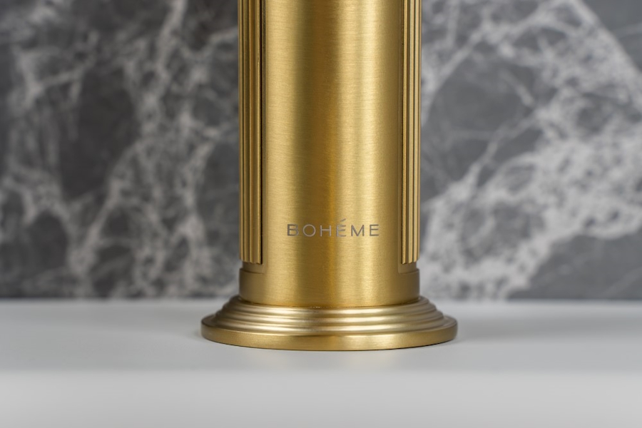 Смеситель для раковины Boheme Eterna золото матовое 171-MG (детальная фотография), золото