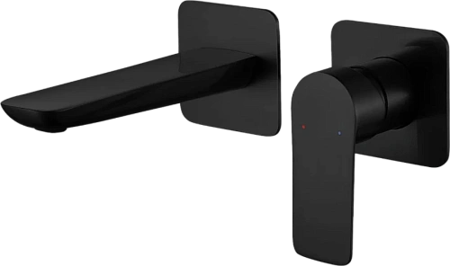 Смеситель для раковины Berges Ventas S черный матовый - фото 1