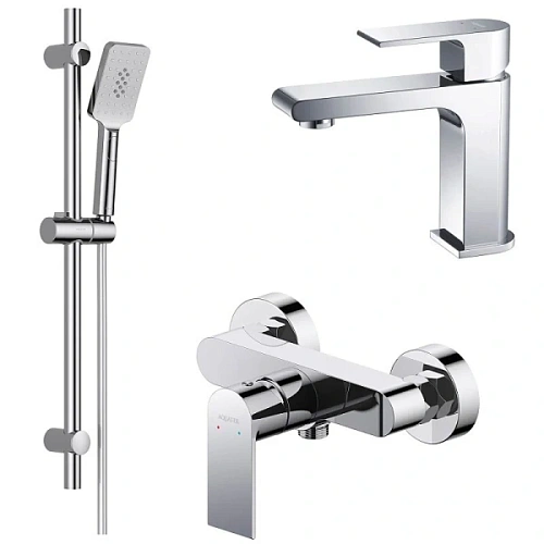 Душевой комплект Акватек Лира хром - фото 1