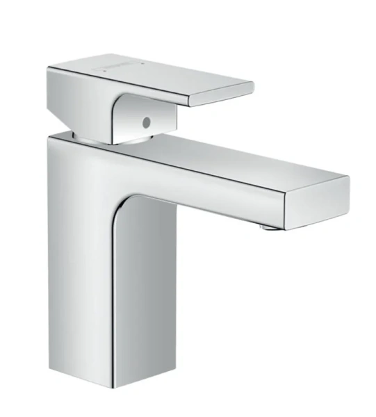 Смеситель для раковины Hansgrohe Vernis Shape хром, без донного клапана 71569000 (детальная фотография)