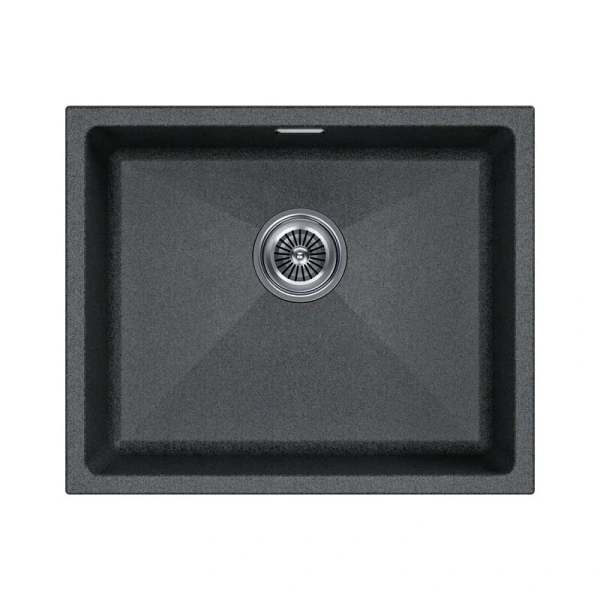 Мойка для кухни Paulmark Lumi 55 см графит LU55-DG (детальная фотография)