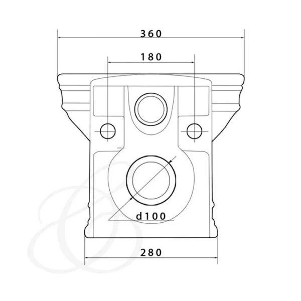 Смеситель для раковины WasserKRAFT Dinkel хром 5803 (детальная фотография), современные, hi-tech