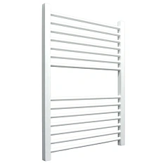 Полотенцесушитель водяной Ника Modern 80x50 см белый матовый