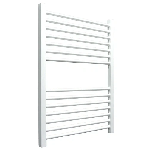 Полотенцесушитель водяной Ника Modern 80x50 см белый матовый - фото 3