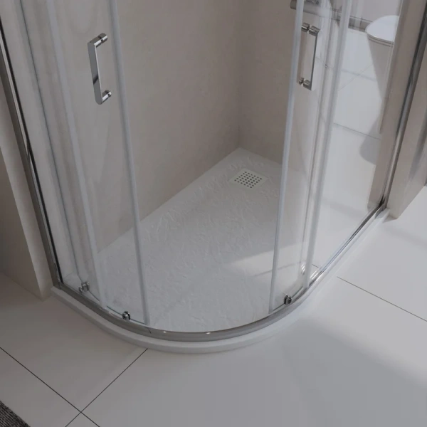 Душевой поддон BelBagno Uno 120х90 см правосторонний, накладка белая матовая TRAY-MR-UNO-RH-120/90-550-35-W-R-BO (детальная фотография), низкие до 15 см