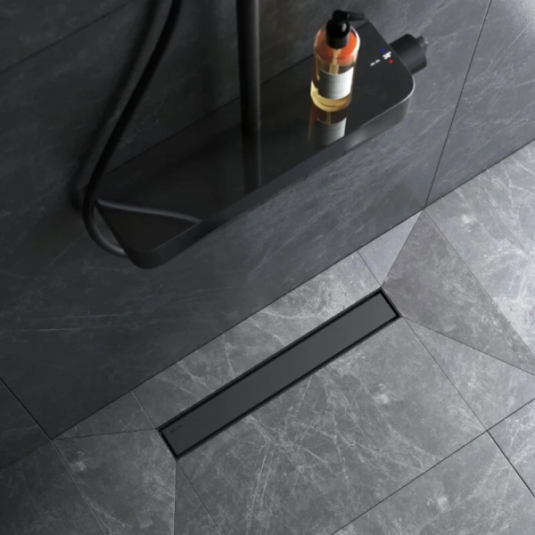 Душевой лоток Am.Pm MasterFlow 50 см черный матовый W01SC-U11-050-04BM (детальная фотография), душевой лоток index_1