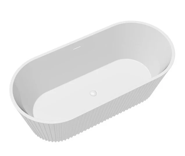 Ванна акриловая Corpa Nera Bonini CN130111, 170 х 80 см, белый матовый (детальная фотография), 170х80