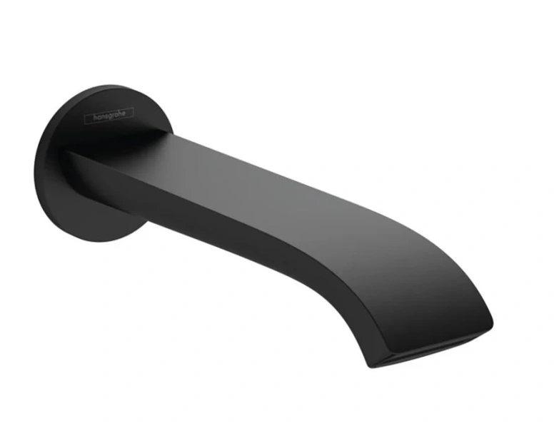 Излив для ванны Hansgrohe Vivenis черный матовый 75410670 (детальная фотография)
