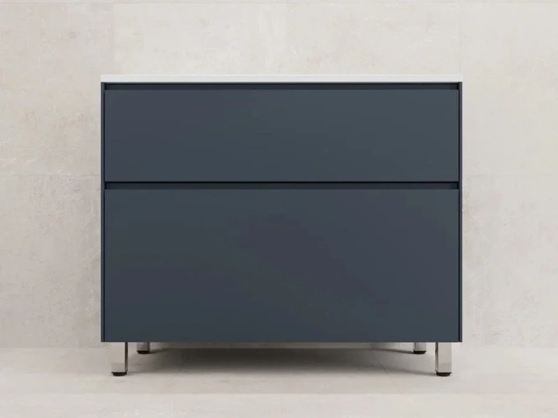 Тумба под раковину напольная Style Line Лима 100 см графит ЛС-00002349 (детальная фотография)