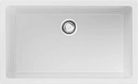 Мойка для кухни Omoikiri Okinoshima 76-U/I-WH Glossy Matt 76 см белая глянцевая