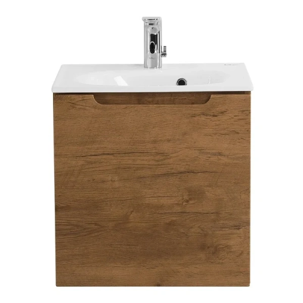 Тумба под раковину подвесная BelBagno Etna 50 см с правосторонней дверцей rovere nature ETNA-500-1A-SO-RN-P-R (детальная фотография)