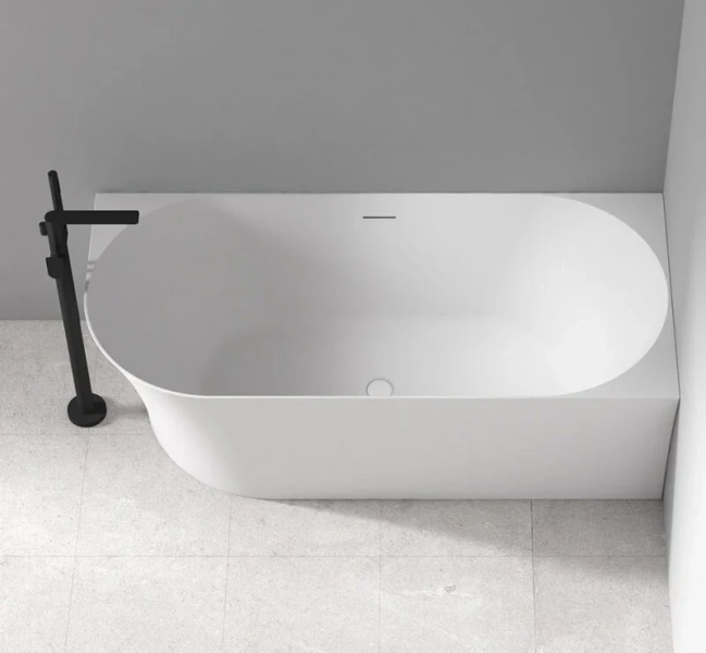 Акриловая ванна Abber 170х78 см правосторонняя AB9258-1.7 R (детальная фотография), белые