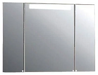 Зеркальный шкаф с подсветкой Акватон Мадрид 100 см белый глянцевый