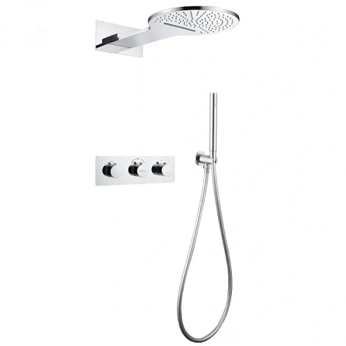 Душевой комплект Abber Wasser Kreis хром - фото 1