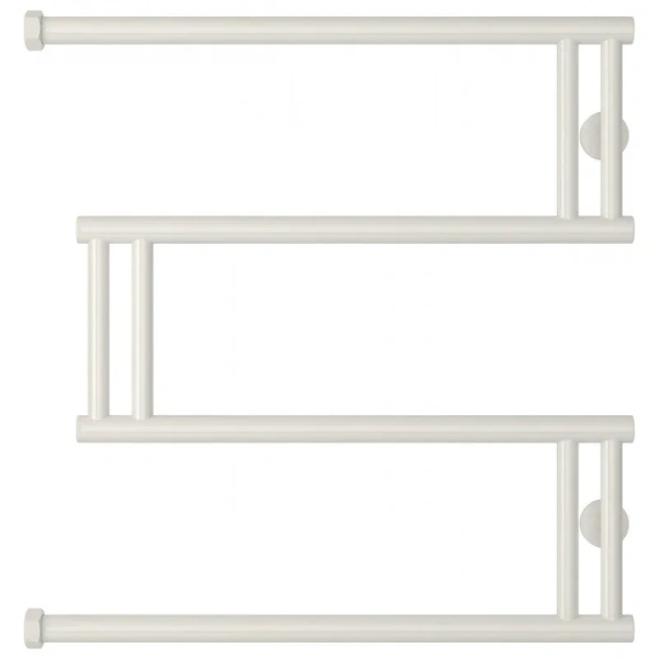 Полотенцесушитель водяной Сунержа High-Tech+ 60х60 см белый 12-4050-6060 (детальная фотография), белыe