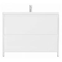 Тумба под раковину напольная Velvex Klaufs 99 см белая