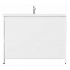 Тумба под раковину напольная Velvex Klaufs 99 см белая