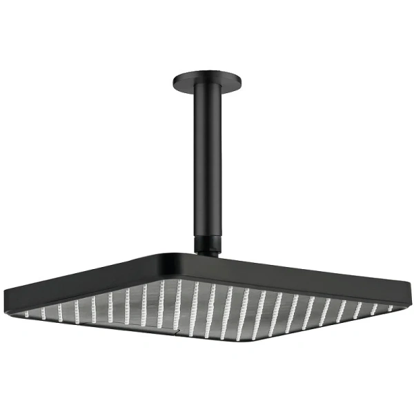 Верхний душ Акватек черный AQ2071MB (детальная фотография)