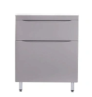 Тумба под раковину напольная Style Line Бергамо 70 см серая