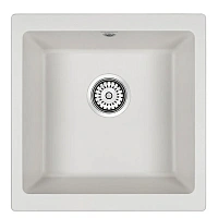 Мойка для кухни Paulmark Brilon 45 см белая