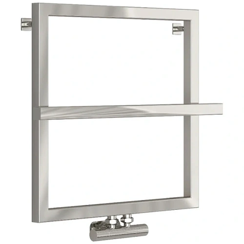 Полотенцесушитель водяной Сунержа Штиль EU50+ 53х53 см без покрытия - фото 2