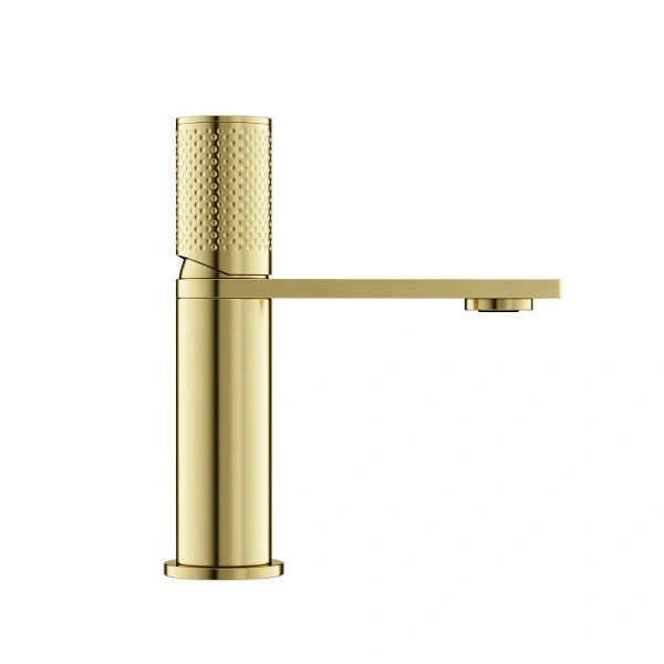 Смеситель для раковины Sancos Nexus брашированное золото SC9011BG (детальная фотография), современные, hi-tech