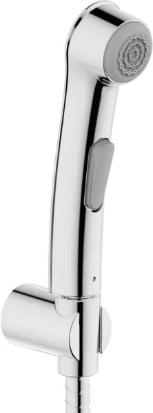 Смеситель для умывальника с гигиеническим душем Bravat Stream F13783C-3 (детальная фотография), хром