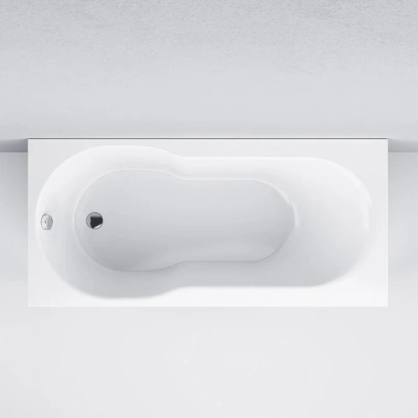Ванна акриловая Am.Pm X-Joy 150х70 см белая W88A-150-070W-A (детальная фотография), без гидромассажа, недорогие, маленькие