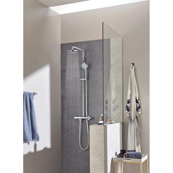 Душевая стойка Grohe Euphoria 26363000 (детальная фотография), со смесителем