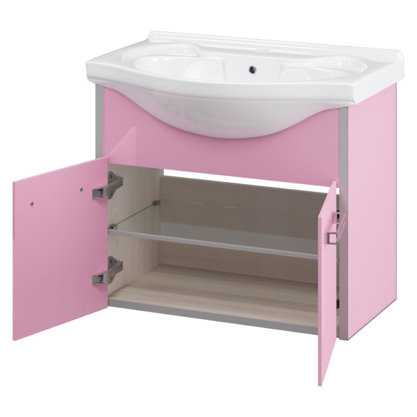 Тумба подвесная с раковиной Misty Джулия Л-Джу01065 (детальная фотография) index_1