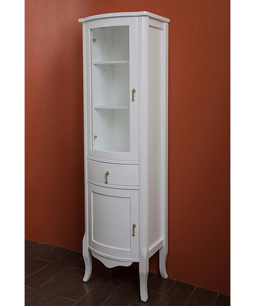 Шкаф-пенал для ванной La Beaute Nora CNO (детальная фотография), по запросу