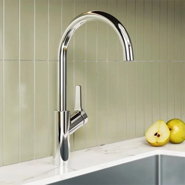 Смеситель для кухни Damixa Eclipse DX310720 (детальная фотография), на мойку, на столешницу