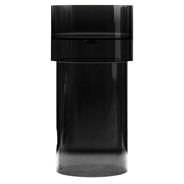 Раковина напольная Abber Kristall 45 см черная AT2701Onyx (детальная фотография)