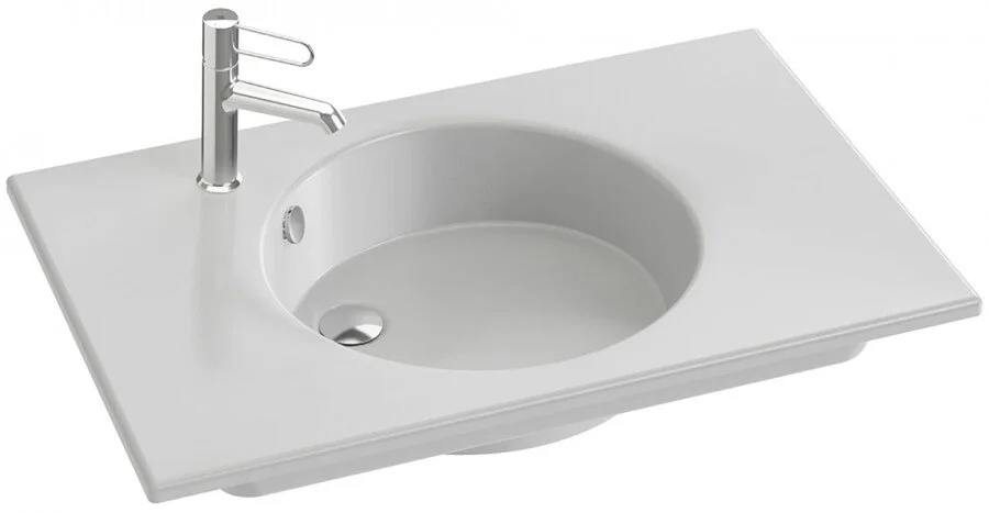 Раковина Jacob Delafon Odeon Rive Gauche 81 см подвесная EXAW112-Z-00 (детальная фотография)