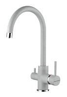 Смеситель для кухни Paulmark Essen серый